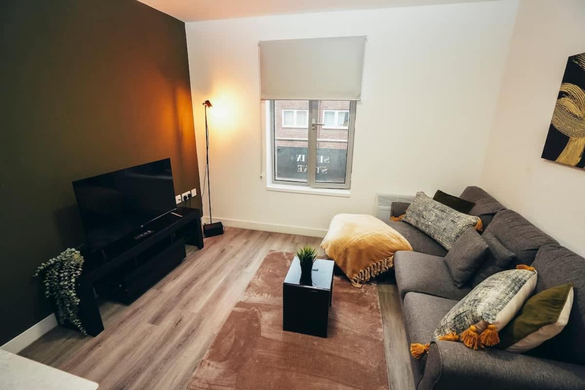 שפילד 1Br City Centre Apt, Self Check In, Wifi, By Derbnb מראה חיצוני תמונה